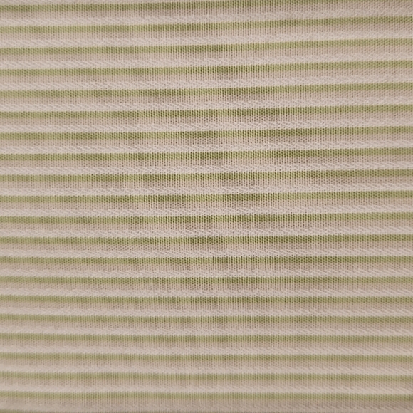 perry Ellis Green & Tan Striped Button-Up Dress Shirt - Picture 4 of 6